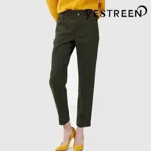 [하프클럽/HIT]후스타일 코튼 슬라우치 팬츠_카키