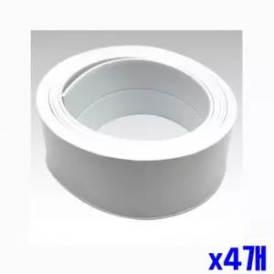 싱크대 욕실 틈새 방수 테이프 화이트 3.6cmx2m X4개 [ALN5744]