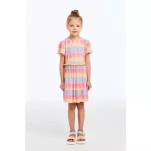 [갤러리아] 베네통키즈 26S/S 레인보우보드레플리츠원피스 QAOP11631PK