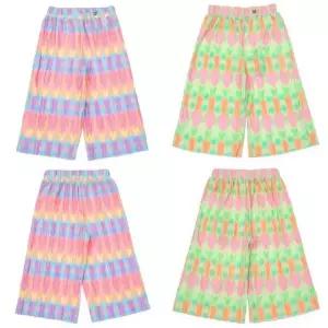[갤러리아] 베네통키즈  26S/S 레인보우보드레플리츠팬츠(2컬러) QAPT03631