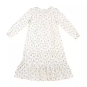 [갤러리아] [비비안]면 도비 플라워나염 간절기 긴팔원피스 GW8906A/CR