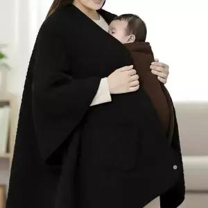 나와니스 올인원 코트형 겨울용 아기띠 워머