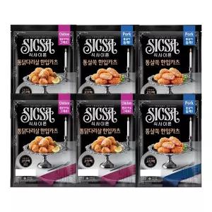 식사이론 통닭다리살 한입카츠330gx3개+통등심 한입카츠 돈까스330gx3개