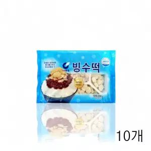 [우리집소싱] 스위트웰 빙수떡 200g X 10개 카페재료 빙수토핑 우리집소싱