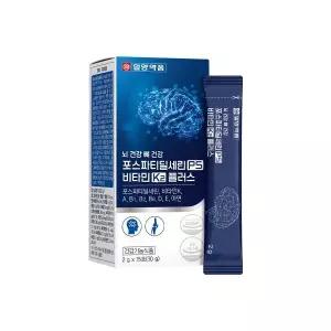 일양약품 뇌 건강 뼈 건강 포스파티딜세린PS 비타민 K2 플러스 2g x 15포