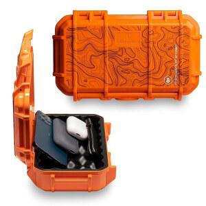 에버그린 56 드라이 박스 카메라 휴대폰 캠핑 낚시 하이킹 수상 스포츠 오렌지 TOPO 정리용 EDC 튼튼한 보호 케이스