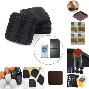 충격 흡수 진동 소음 방지 방진 고무 진동 패드/가구/다리/받침/층간/의자/소리/끌림/스크래치/긁힘/미끄럼