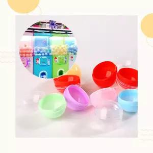 투명한 플라스틱 뽑기캡슐 이벤트용 추첨볼 둥근형 빈캡슐