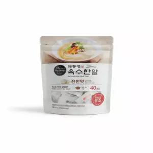 해통령 육수한알 코인육수 진한맛 160g 40개입  4팩