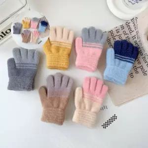 (제스트)니트 마일드투톤ST 랜덤2개 205535 아동장갑 남여