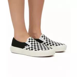 반스컴피쿠시 원 - (체커보드) 블랙:마시멜로우 / VN0A45J5R6R1