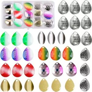 월리 리그 제작 키트 DIY 낚시 루어 스피너 부품 크롤러 하네스 라이브 미끼 콜로라도 블레이드 폼파노