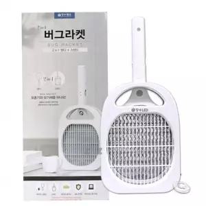 충전식 캠핑용 해충킬러 모기 모기퇴치기 파리채 전기모기채