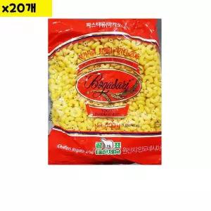 식자재 도매 유통 마카로니 보가사리 500g x20개