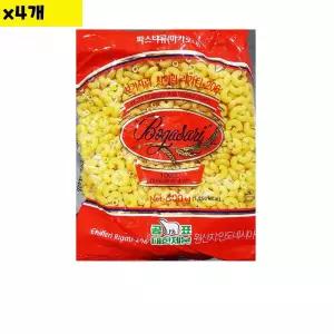 식자재 도매 유통 마카로니 보가사리 500g x4개