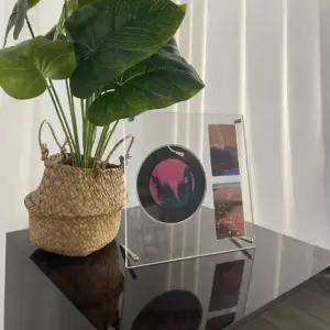 살림모아 아크릴 CD 홀더 CD 1+포카2 수납 보관 거치대 CD꽂이