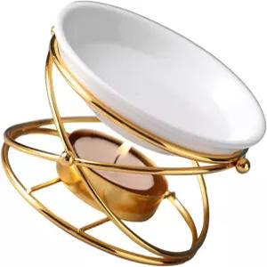 JECOMPRIS 에센셜 오일 램프 스토브 아로마테라피 디퓨저 트레이 기하학적 디자인 1pc