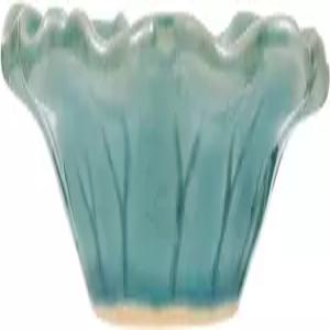 푸오이루 에센셜 오일 디퓨저 세라믹 그릇 홀더 도자기 트레이 아로마 보관 접시 안정 스탠드 블루