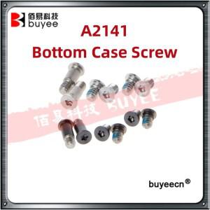 노트북 뒷면 커버 수리 교체 나사 키트  스페이스 그레이 실버  1 세트  A2141  맥북 호환 프로 16 인치