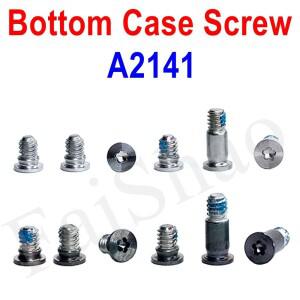 애플 호환 맥북 호환 프로 16 인치 A2141 나사 키트 수리 교체용  하단 케이스 커버 실버 및 회색  1 세트