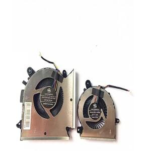 msi호환 GF65 MS-16R1 MS-8RC 시리즈용 새 노트북 GPU CPU 냉각 팬 쿨러
