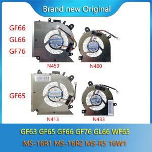 CPU GPU 냉각 선풍기 라디에이터  msi호환 GF63 MS-16R1 MS-R5 16W1 N413 N459 N460