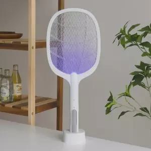 카미노아이  전기모기채 캠핑 전기채 파리채 충전식 LED 모기트랩