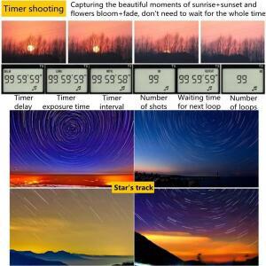 카메라 릴리즈 유선 셔터맥플러스 RS-80N3 타이머 셔터 릴리즈 카메라 캐논 6DII