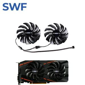 88MM T 129215 SU P106 Gigabyte GTX 960 RX 470 480 570 580 그래픽 카드 쿨러 팬 PLD09210S12HH 용 냉각