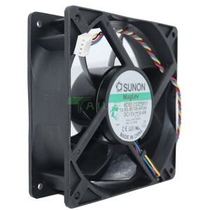 Sunon PWM 무소음 냉각 선풍기  KDE1212PMV1 DC 12V 8.4W 0.7A 3000RPM 12cm 12038 120x120x38mm