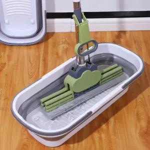 자광 접이식 사각 물통 폴딩 버킷 이동식 바퀴 빨래판 물통 대야 사각폴딩