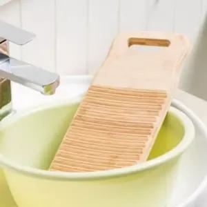 대나무 빨래판 손세탁 용수철 세탁기 빨래판 대나무빨래판 손빨래판