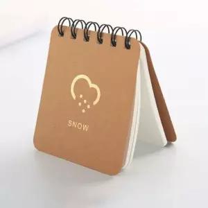 [문구] 아트스케치 미니 수첩 6p세트 스노우 무지수첩