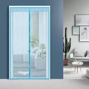 출입문방충망 방문 출입문 diy 문 자석방충망(90x210cm)/현관모기장