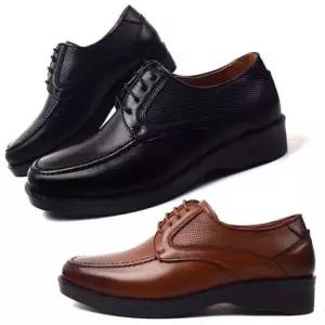 천연가죽 남성구두 끈타입 남성화 M8329 5.5cm