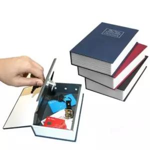 [문구] 북세이프 사전모양 책금고 중형 자물쇠방식