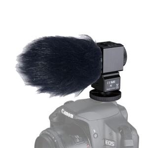 마이크 HN-23 야외용 윈드스크린 퍼리 머프 윈드 커버 (탁스타 SGC-698 음성 녹음 펜용)