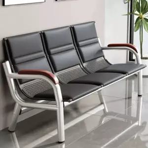 병원 의자 약국 대합실 진료실 팔걸이2자리 소파 벤치 가죽 관공서 대기