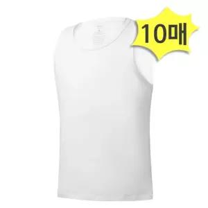 라이프폼 남성 런닝 셔츠 XL사이즈 x 10매 순면 100% 사계절 부드러운 나시 베이직