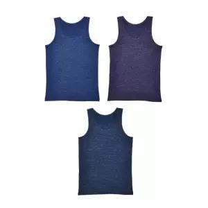 (폴밋) 패턴 남성 런닝 빅사이즈 3매입 110