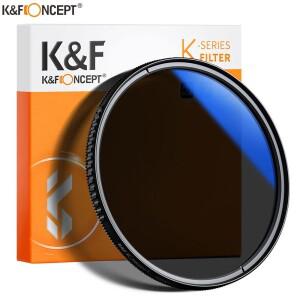 K&F CONCEPT CPL 카메라 렌즈 필터 울트라 슬림 광학 멀티 코팅 원형 편광판 37mm 39mm 49mm 52mm 58mm 62m