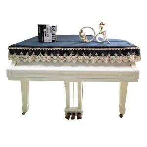 그랜드피아노 덮개 메인피아노 자주색 커버 1개 싱글 사치스럽고 반커버형