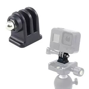 액션캠 고프로 호환용 삼각대 연결 1/4 나사 마운트 셀카봉 스탠드 액세서리 (KYR-WE5C1EC)