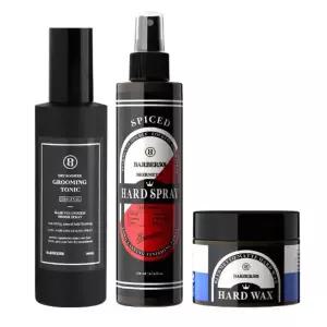 바버501 헤어 그루밍 토닉 하드 왁스 스프레이 3종