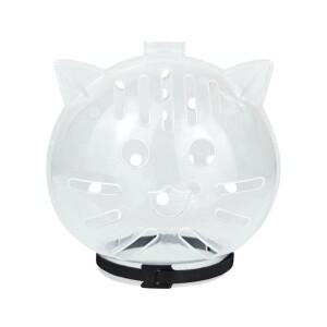 투명하고   고양이 입마개 물림 방지 긁힘 마스크 헬멧 미용 액세서리 핥음