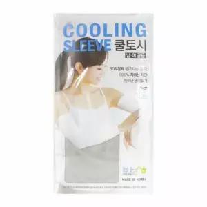 3D 무봉제 쿨토시 회색 팔토시 자외선 차단 쿨링 손가락 토시 10세트