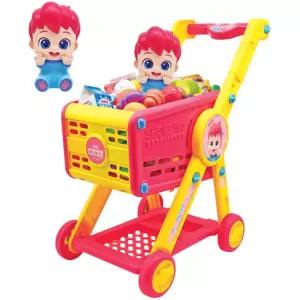 마트놀이 장보기 쇼핑카트 멜로디 장바구니 엄마놀이 소꿉놀이 역할놀이 언어발달