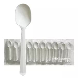 [요리를그리다]디저트 빙수 스푼 개별포장 화이트 300개