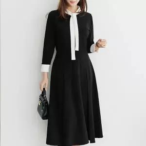 [데드라]호포배색타이원피스 OPF1003