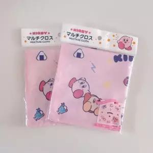 다용도 손수건 휴대용 멀티 천 캐릭터손수건 캠핑용손수건 커비손수건 다용도손수건
